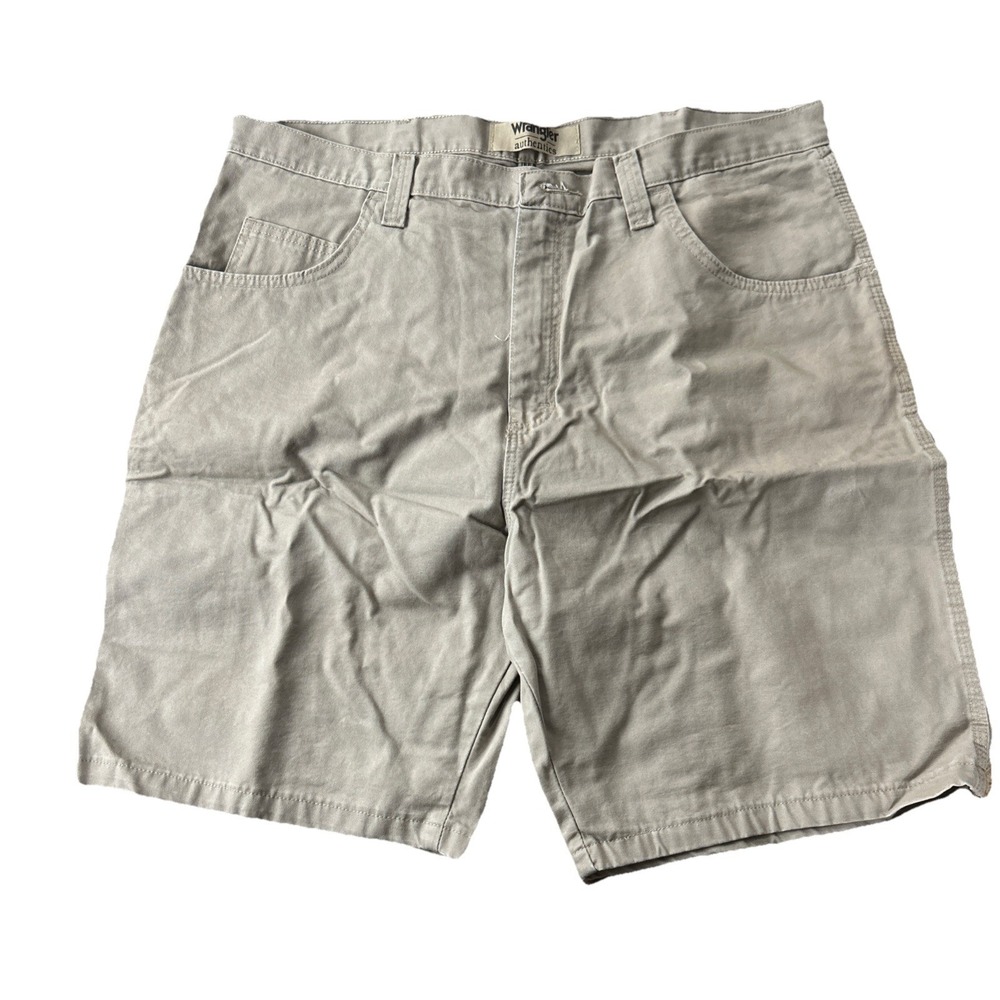 Wrangler Authentics Men's Carpenter Shorts Size 40 Gray Casual